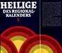 Heilige des Regionalkalenders - Band 1: Januar bis Juni - Weisbender, Hermann-Joseph